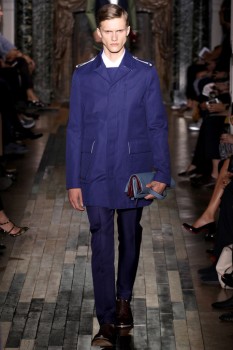 Мужское пальто в стиле милитари от Valentino