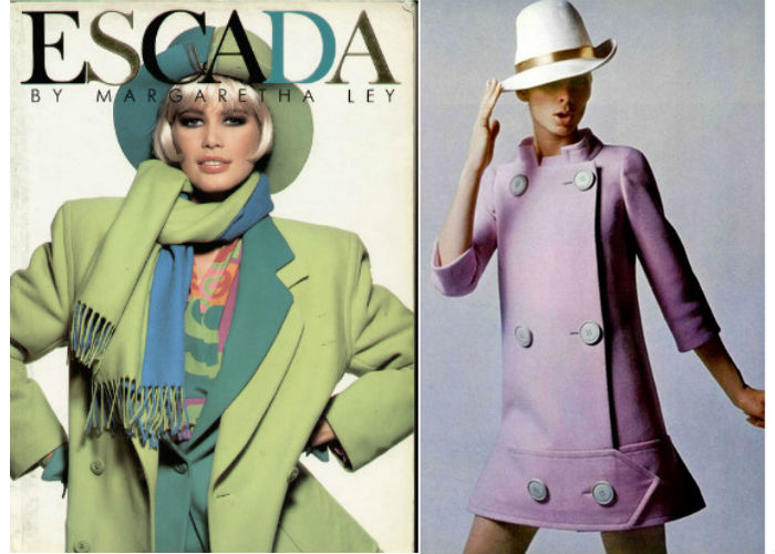 Журнал «Escada» представляет тренд сезона — пальто с большими подплечниками Журнал «Escada» представляет тренд сезона — пальто с большими подплечниками