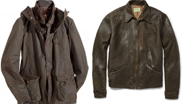 Barbour Sports Jacket— 4000 фунтов, Leather Jacket 1930s — 900 долларов